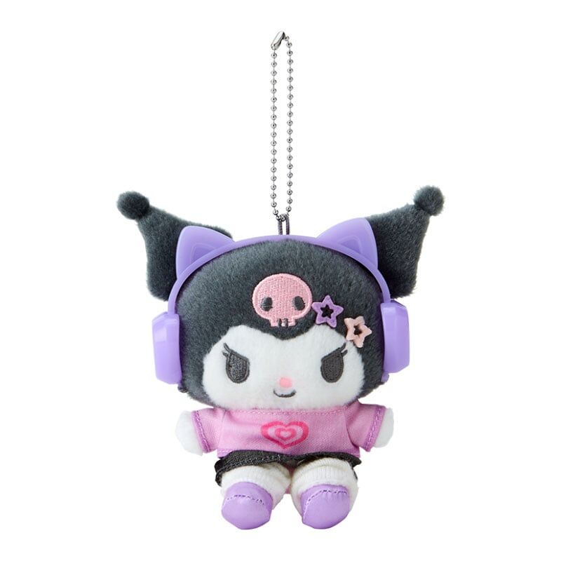 Kuromi Mascot Holder (Our Heisei Pop Design) - 13 cm